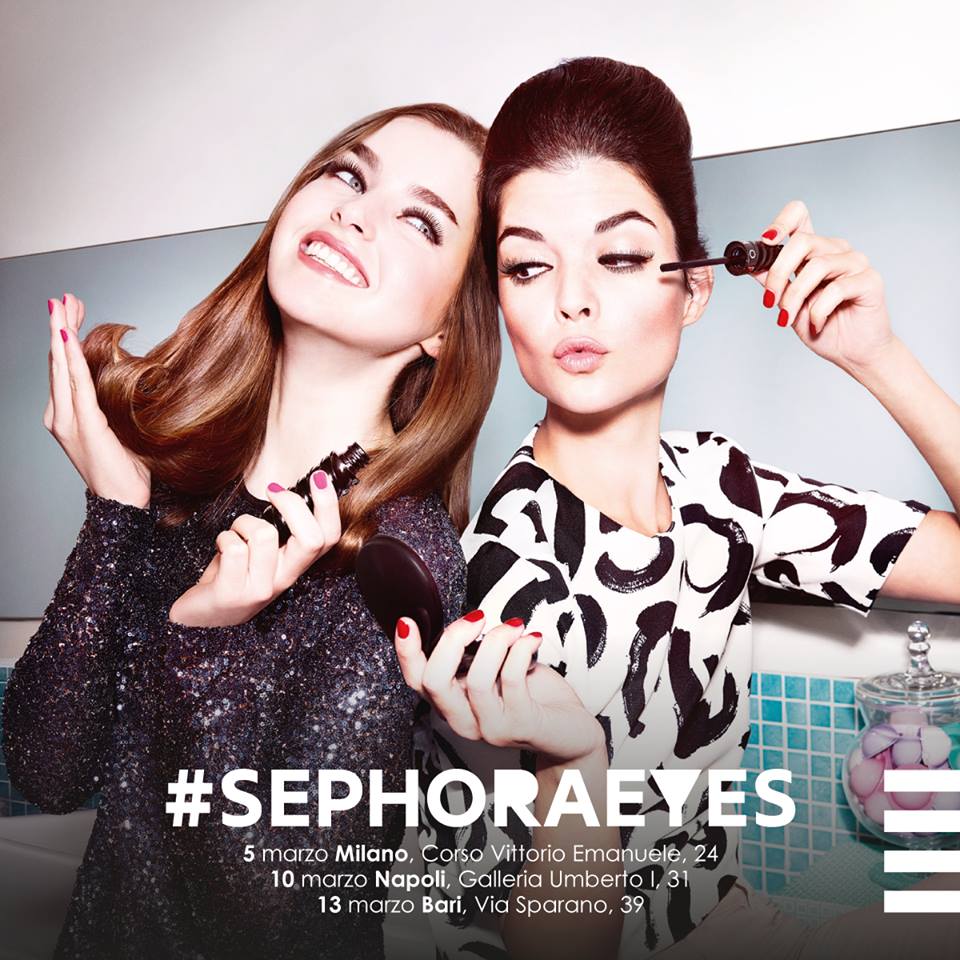 #SephoraEyes. Parte la nuova campagna multicanale per Sephora Italia