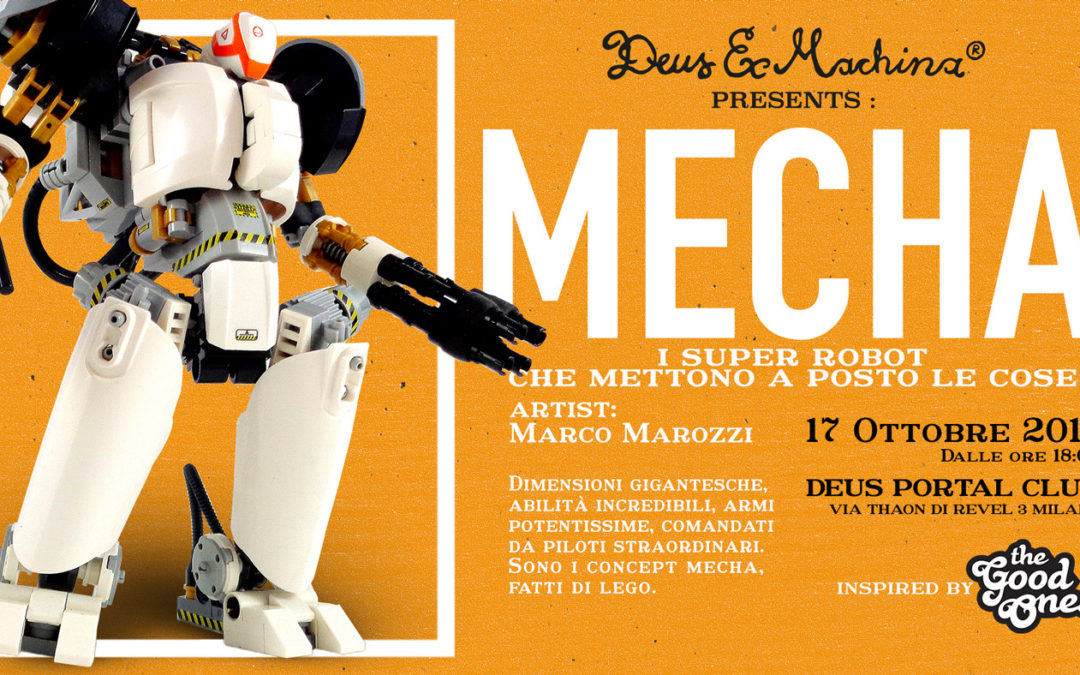 Oggi debutta la mostra dei Super Robot “MECHA”